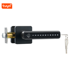 Digital Door Lock With Handle Smart Lock With Fingerprint Tuya Smart Door Lock Fingerprint Handle Room Lock smart door lock keyless for bedroom
