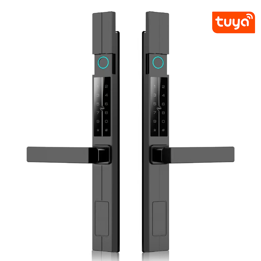 Smart Door Lock Fingerprint Double Narrow Digital lock,smart door lock for home,smart door lock price,china smart door lock,digital door lock for home